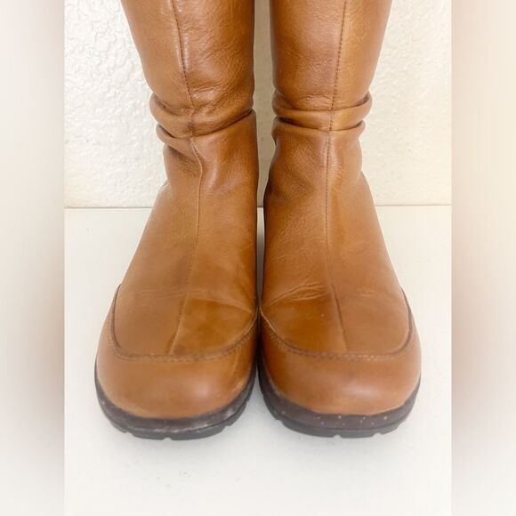 Teva Afton Leather Tall Boots Brown Size 6 - Picture 8 of 17